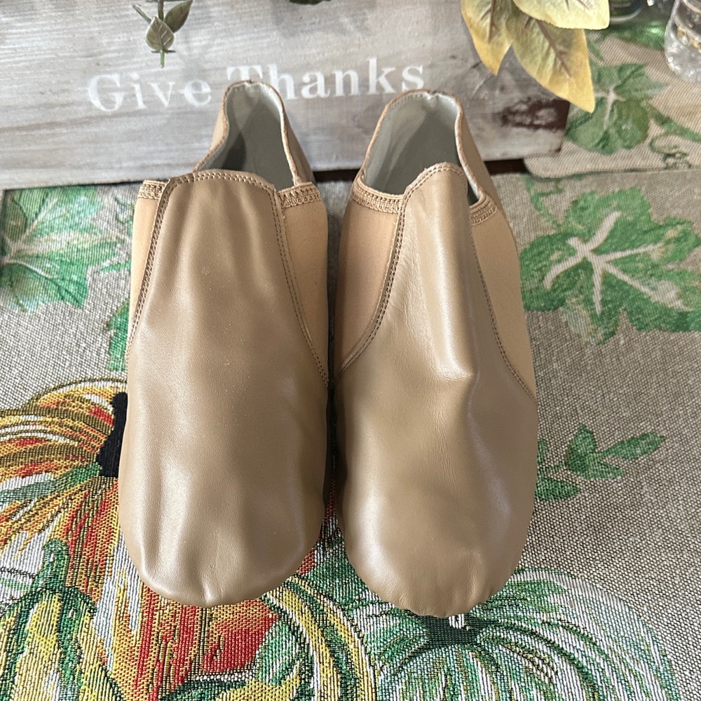 Tan Leather Dance Shoes